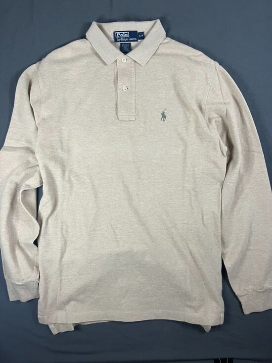 Polo Ralph Lauren Other - vintage polo ralph lauren rugby shirt old money sz Small fits like Large